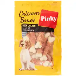 Action Friandises pour chien Pinky Calcium Bones offre