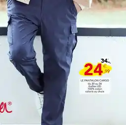 Stokomani LEE COOPER Le pantalon cargo offre