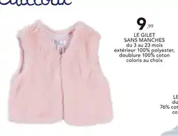 Stokomani MES PETITS CAILLOUX Le gilet sans manches offre