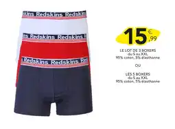 Stokomani REDSKINS Le lot de 3 boxers offre