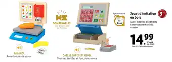 Lidl Jouet d'imitation en bois offre