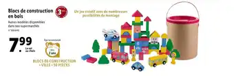 Blocs de construction en bois