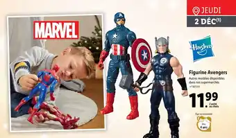 Lidl Figurine avengers offre
