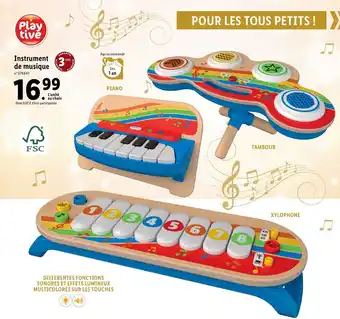 Lidl Instrument de musique offre