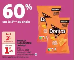 Auchan Supermarché DORITOS Tortilla nacho cheese offre