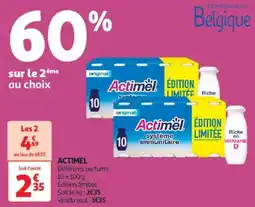 Auchan Supermarché ACTIMEL offre