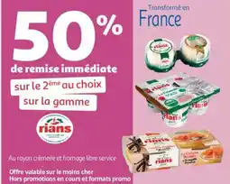 Auchan Supermarché RIANS sur la gamme offre