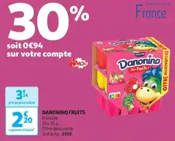 Auchan Supermarché DANONINO sur votre compte offre