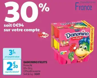 Auchan Supermarché DANONINO sur votre compte offre