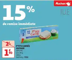 Auchan Supermarché AUCHAN P'tits carrés offre