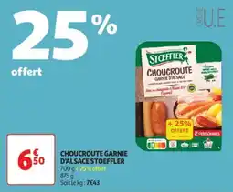 Auchan Supermarché STOEFFLER Choucroute garnie d'alsace offre