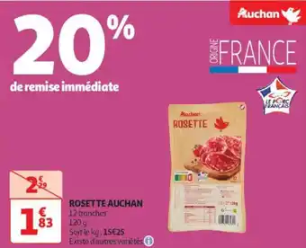 Auchan Supermarché AUCHAN Rosette offre