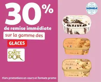 Auchan Supermarché CARTE DOR sur la gamme des offre