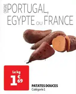 Auchan Supermarché Patates douces offre