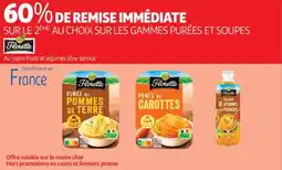 Auchan Supermarché FLORETTE Sur les gammes purées et soupes offre