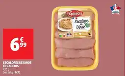 Auchan Supermarché LE GAULOIS Escalopes de dinde offre