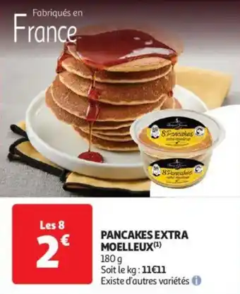 Auchan Supermarché Pancakes extra moelleux offre