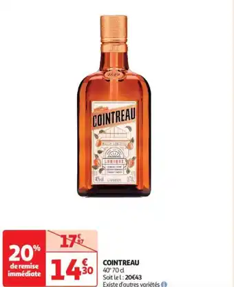 Auchan Supermarché COINTREAU offre