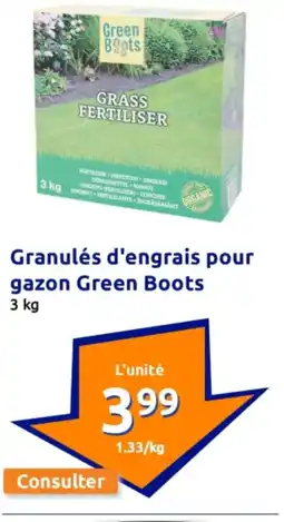 Action Granules d engrais pour Gabon green boots offre