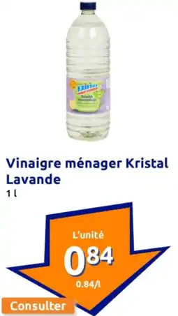 Action Vinaigrette manager kristal offre