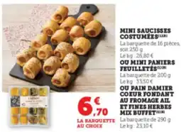 Hyper U Mini saucisses costumees offre