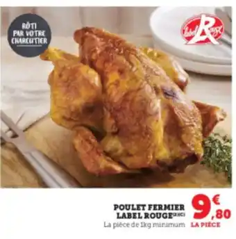 Hyper U Poulet fermier label rouge offre