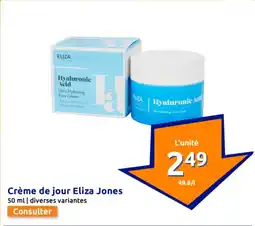 Action Crème de jour eliza jones offre