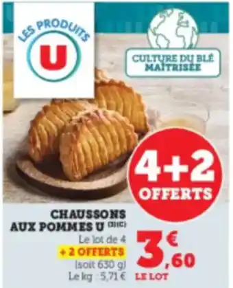 Hyper U U Chaussons aux pommes offre