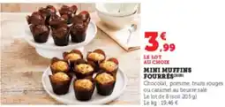 Hyper U Mini muffins fourres offre