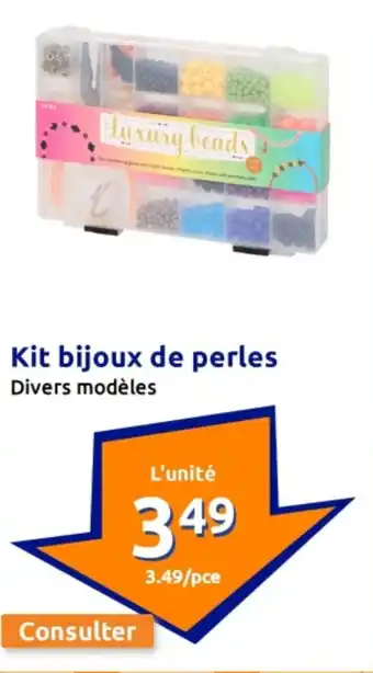 Action Kit bijoux de perles offre