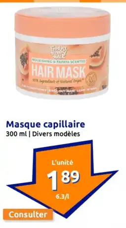 Action Masque capillaries offre