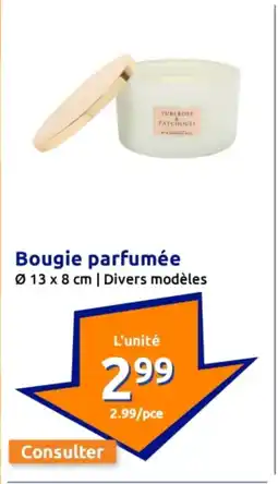 Action Bougie parfumee offre