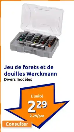 Action Jeu de forets et de douilles werckmann offre