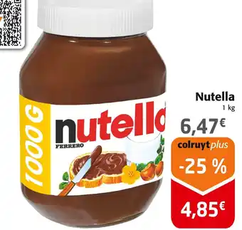 Colruyt NUTELLA offre