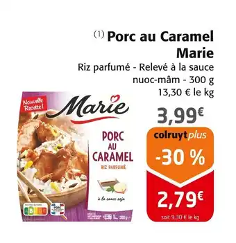 Colruyt MARIE Porc au Caramel offre