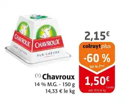 Colruyt CHAVROUX offre