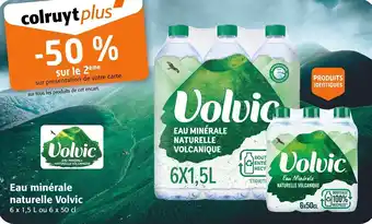 Colruyt VOLVIC Eau minérale naturelle offre