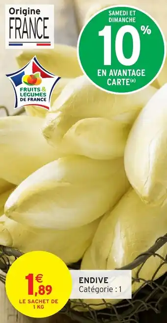 Intermarché Hyper Endive offre