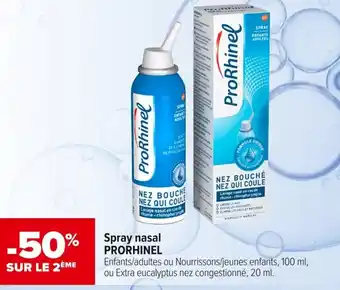 Carrefour maPara parapharmacie Spray nasal prorhinel offre