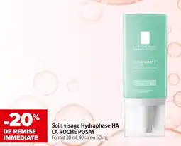 Carrefour maPara parapharmacie Soin visage Hydraphase HA la roche posay offre