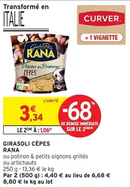 Intermarché Hyper RANA Girasoli cèpes offre