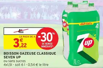 Intermarché Hyper SEVEN UP Boisson gazeuse classique offre