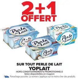 Carrefour Market YOPLAIT Sur tout perle de lait offre