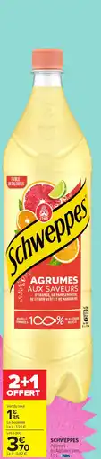 Carrefour Market SCHWEPPES offre