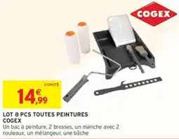 Intermarché COGEX Lot 8 pcs toutes peintures offre