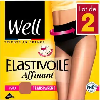 Carrefour WELL Collant Elastivoile Affinant offre