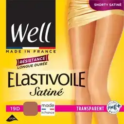 Carrefour WELL Collant Elastivoile Satiné offre