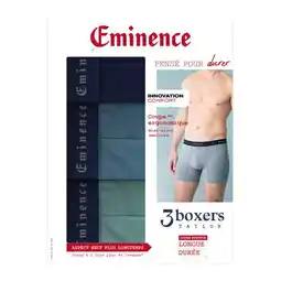 Carrefour EMINENCE Boxers Tailor offre