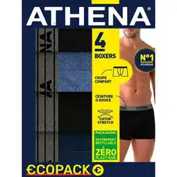 Carrefour ATHENA Boxers Eco pack offre