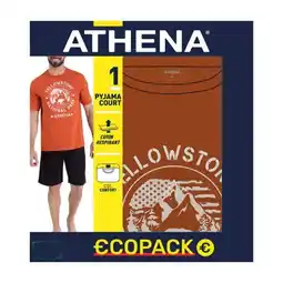 Carrefour ATHENA Pyjama court homme Athena offre